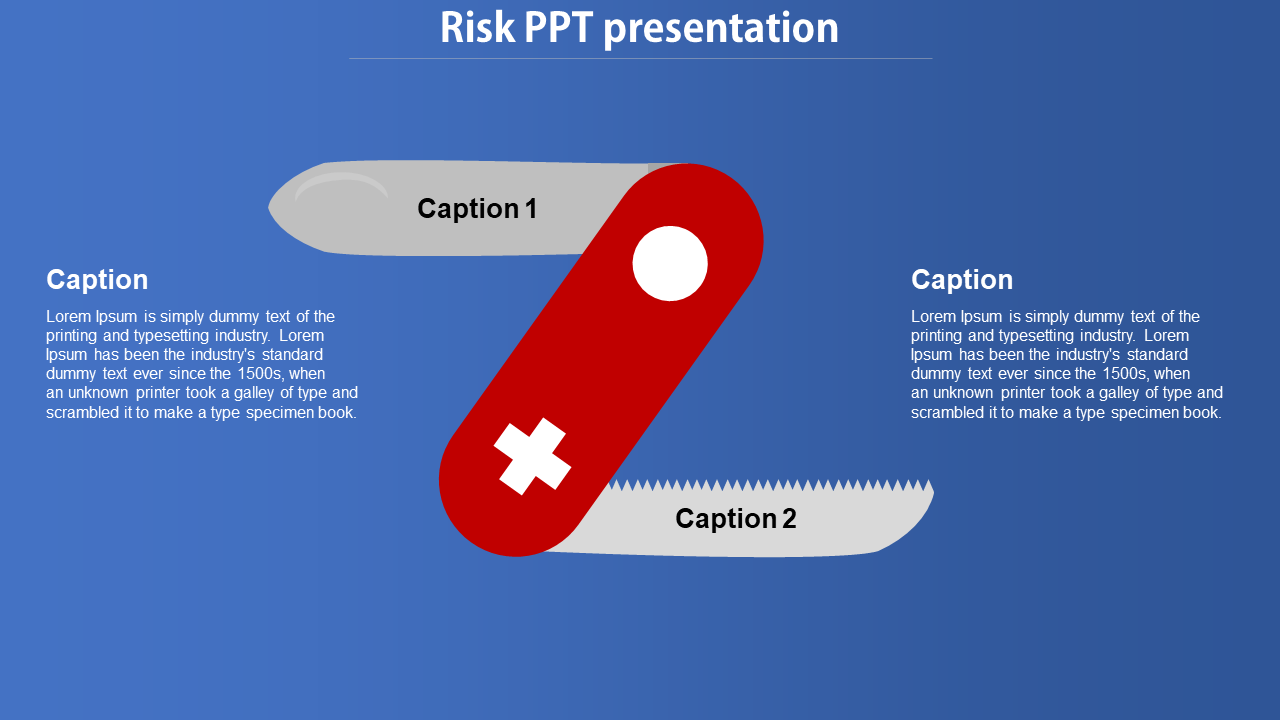 Impressive Risk PPT Presentation Slide Template Design